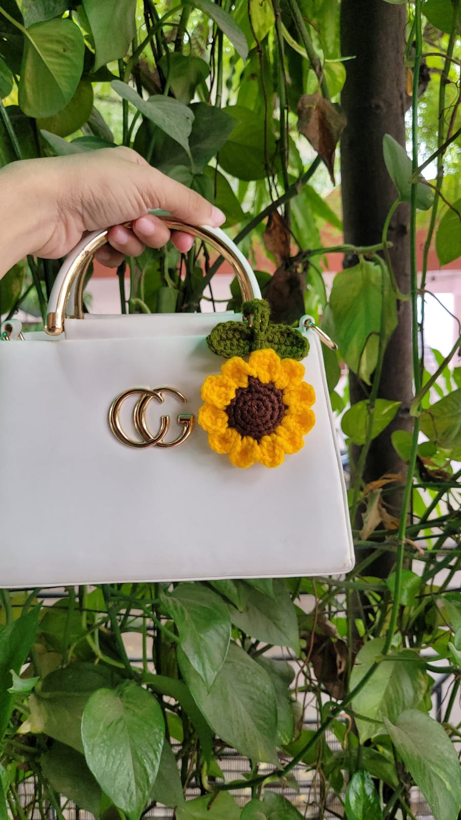 Crochet keychains and bag charms